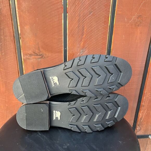 NWT Sorel Emelie Short Lace Boot size 7 Black - Picture 9 of 9